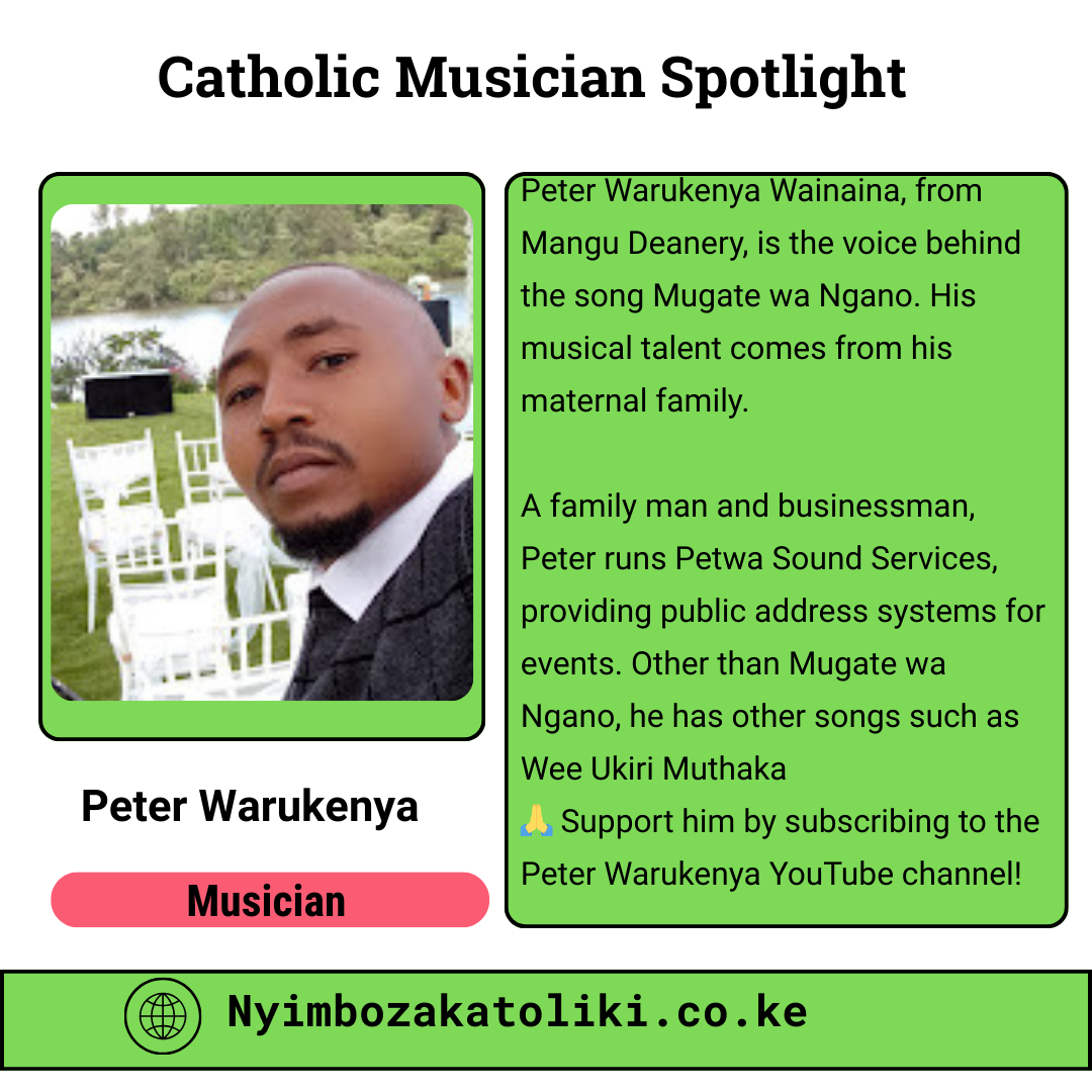Peter Warukenya mugate wa ngano